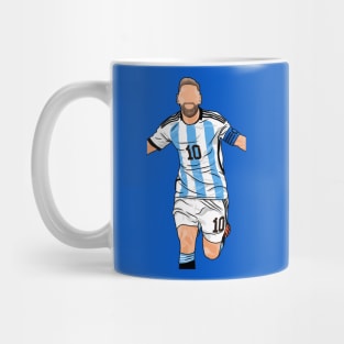 Lionel Messi GOAT 10 - Drawing Style Mug